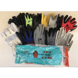 Sortiment MUSTER HANDSCHUHE